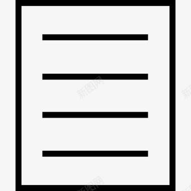 文档用户界面5细线图标图标