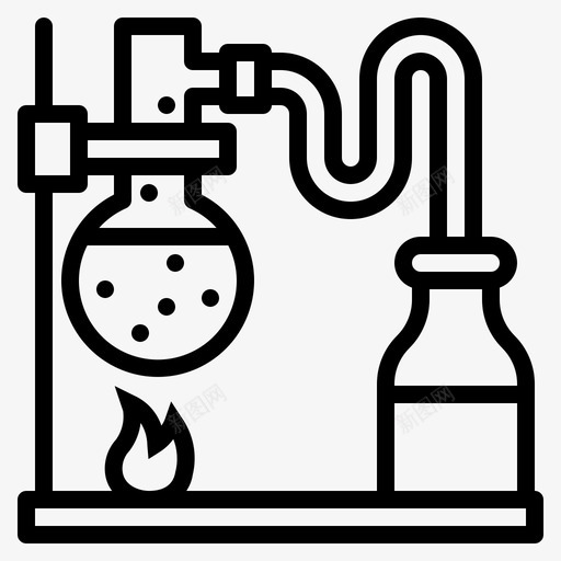 化学实验室测试图标svg_新图网 https://ixintu.com 化学 实验室 挥发性 测试 研究对象