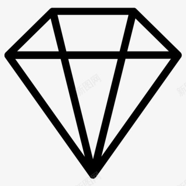 钻石文件珠宝图标图标