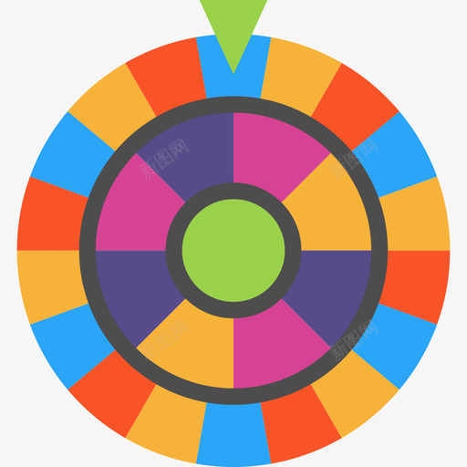轮盘赌赌场4单位图标svg_新图网 https://ixintu.com 单位 赌场4 轮盘赌