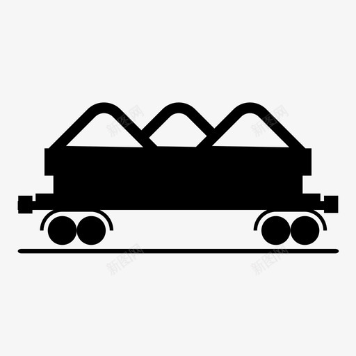 散装运输货物铁路图标svg_新图网 https://ixintu.com 散装运输 货物 铁路
