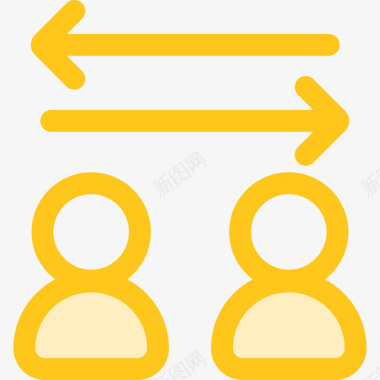 传输通信11黄色图标图标