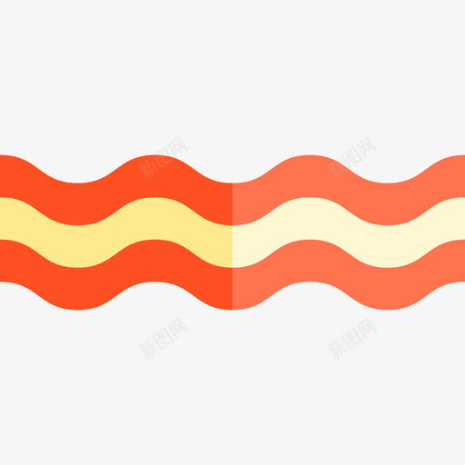培根套餐2扁平图标svg_新图网 https://ixintu.com 培根 套餐2 扁平