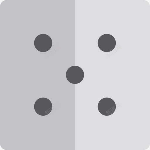 骰子形状2扁平图标svg_新图网 https://ixintu.com 形状2 扁平 骰子