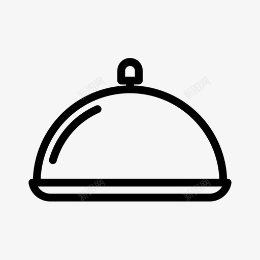 盖子衣橱厨师图标svg_新图网 https://ixintu.com 厨师 厨房 工具 盖子 衣橱 食物