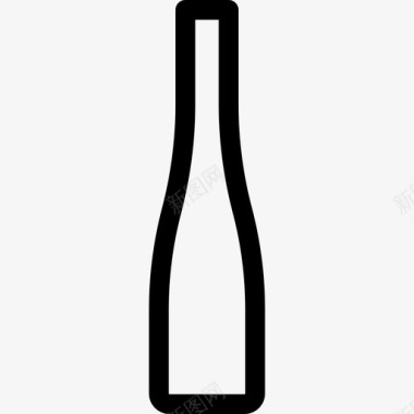 莱茵河食品线性酿酒厂元素图标图标