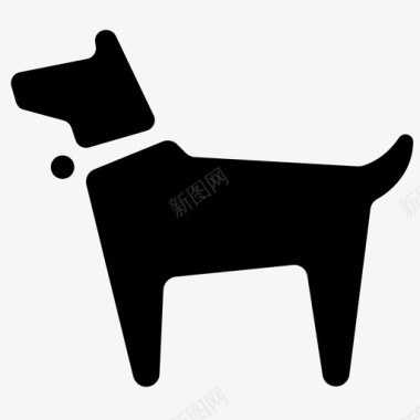 狗动物自然图标图标