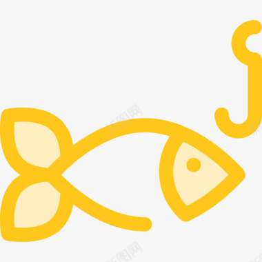 钓鱼室外3黄色图标图标