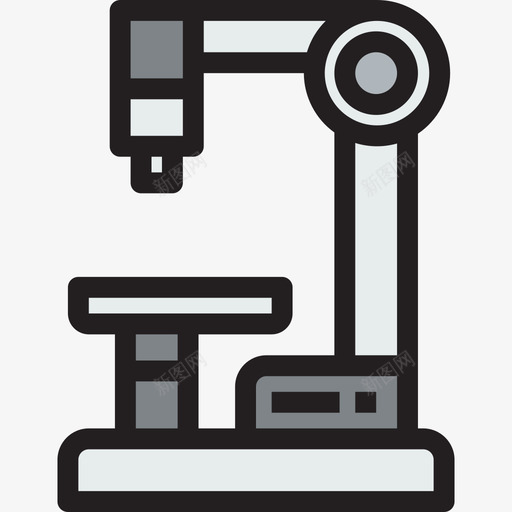 显微镜创业和新业务3线性颜色图标svg_新图网 https://ixintu.com 创业和新业务3 显微镜 线性颜色