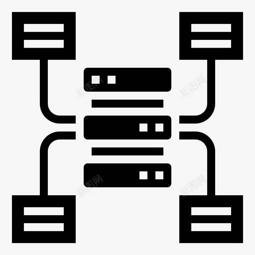 源分析数据图标svg_新图网 https://ixintu.com 分析 大数据字形 数据 数据库 文件 源
