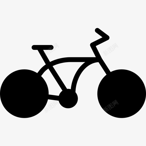 自行车交通工具5加油图标svg_新图网 https://ixintu.com 交通工具5 加油 自行车