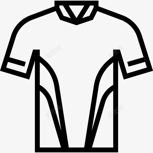 足球运动衫16号运动衫直线型图标svg_新图网 https://ixintu.com 16号运动衫 直线型 足球运动衫
