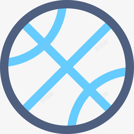 篮球运动6彩色图标svg_新图网 https://ixintu.com 彩色 篮球 运动6