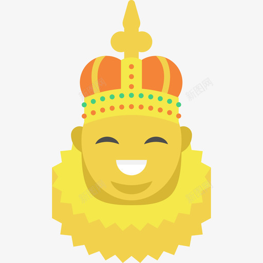 KingMomo彩色巴西元素扁平图标svg_新图网 https://ixintu.com KingMomo 彩色巴西元素 扁平