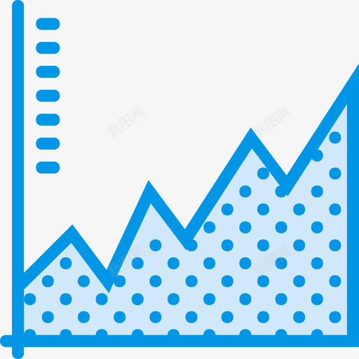 分析商业和营销蓝色图标svg_新图网 https://ixintu.com 分析 商业和营销 蓝色