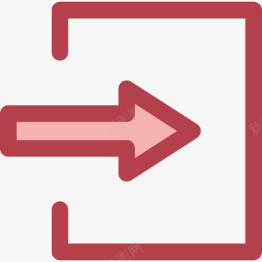 登录网络按钮3红色图标图标