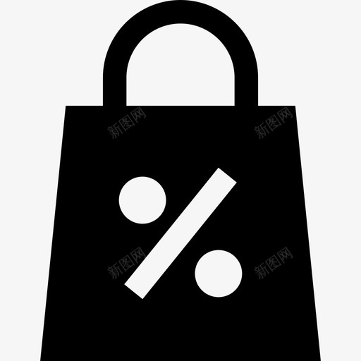 购物袋黑色星期五10装满图标svg_新图网 https://ixintu.com 装满 购物袋 黑色星期五10