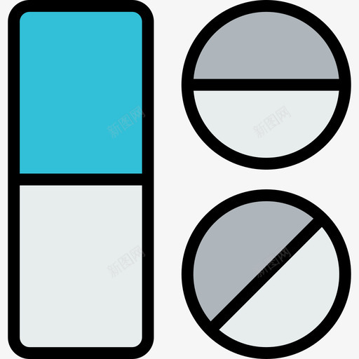 药物健康和医学线性颜色图标svg_新图网 https://ixintu.com 健康和医学 线性颜色 药物