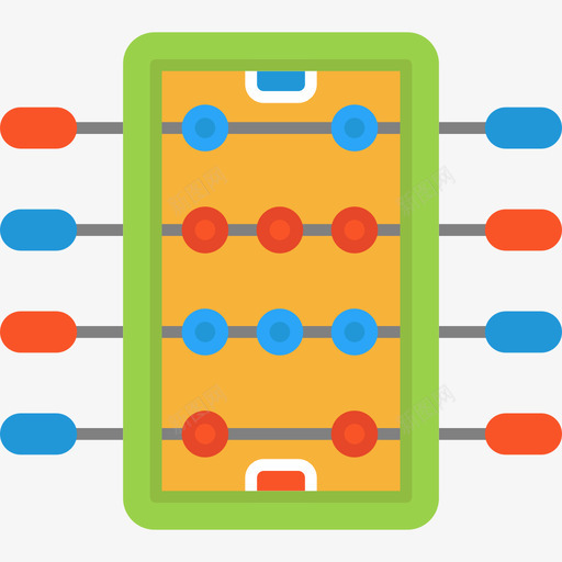 Foosball赌场4公寓图标svg_新图网 https://ixintu.com Foosball 公寓 赌场4