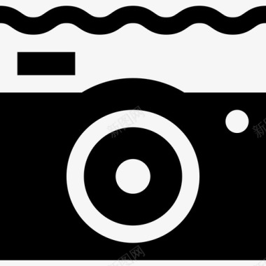 照相摄像机实体相机和配件图标图标