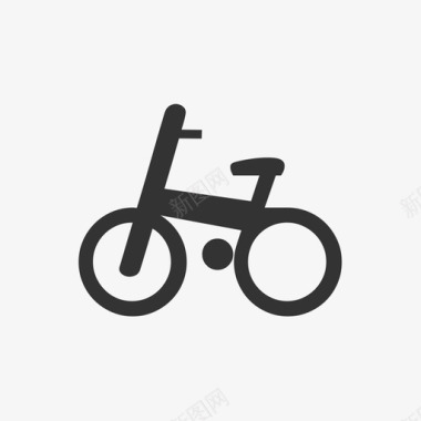 自行车驾车栏图标