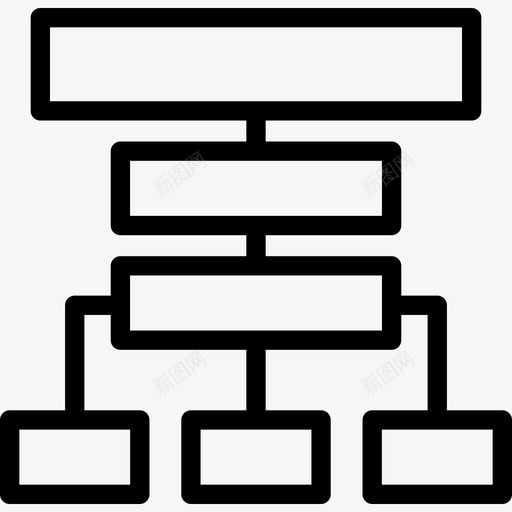 层次结构网页标集合线性图标svg_新图网 https://ixintu.com 层次结构 线性 网页设计图标集合