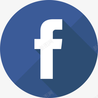 Facebook社交媒体circleflat图标图标