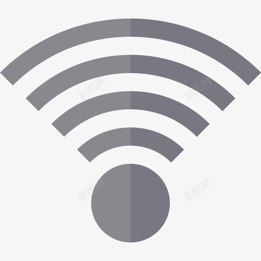 Wifi通信31平坦图标svg_新图网 https://ixintu.com Wifi 平坦 通信31