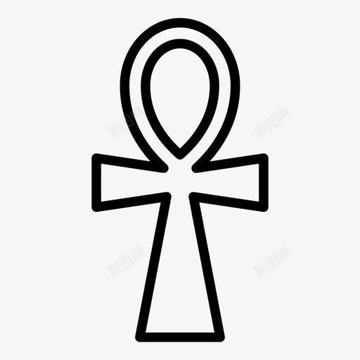 埃及埃及文化象形文字图标svg_新图网 https://ixintu.com 埃及 埃及文化 宗教 象形文字