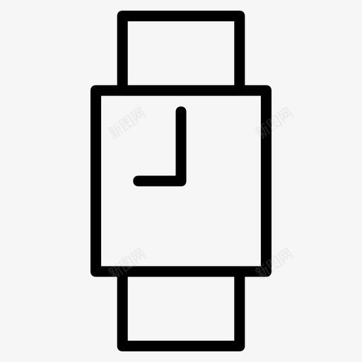 手表设备时间表图标svg_新图网 https://ixintu.com 手表 时间表 智能手表 科技生产线 设备 钟表