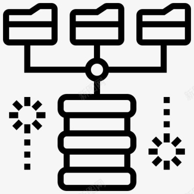 分布式数据库文件图标图标