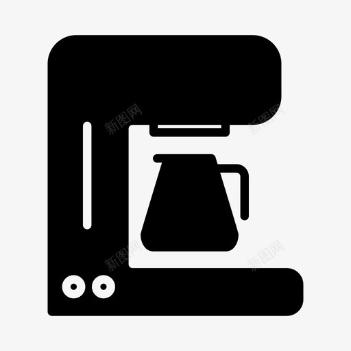 咖啡机咖啡豆休息图标svg_新图网 https://ixintu.com 休息 咖啡休息 咖啡机 咖啡豆 饮料