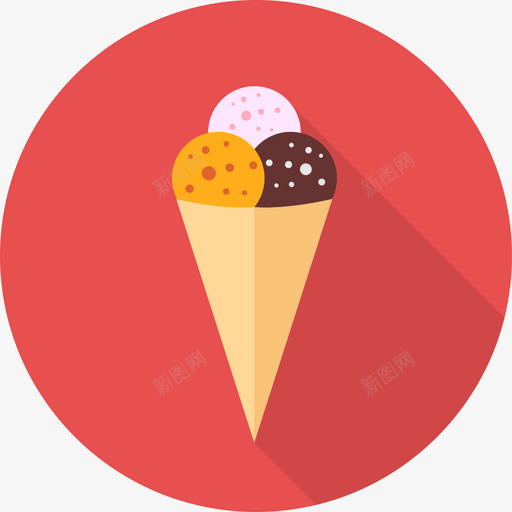 冰淇淋旅游度假公寓图标svg_新图网 https://ixintu.com 公寓 冰淇淋 旅游度假