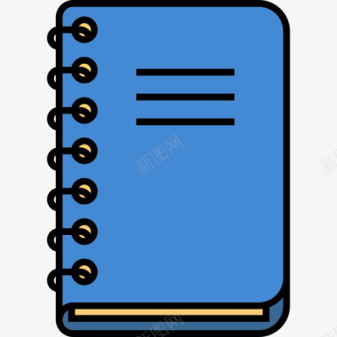 笔记本商务办公用品图标图标