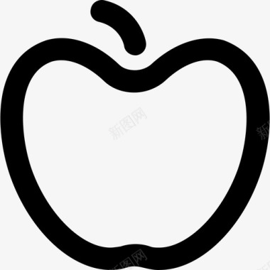 苹果自然图标系列大胆圆润图标