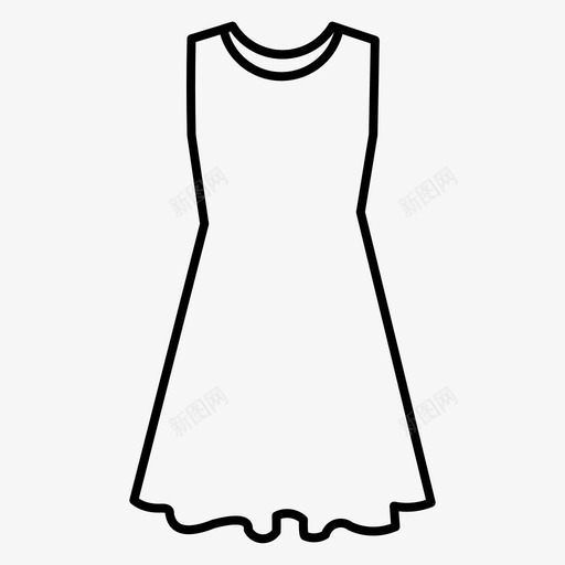 服装女装女装时尚系列图标svg_新图网 https://ixintu.com 女装 女装时尚系列 服装