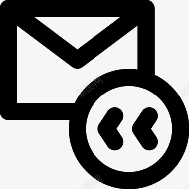 电子邮件联系方式直拨图标图标