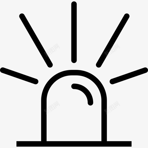 警笛医学2直系图标svg_新图网 https://ixintu.com 医学2 直系 警笛