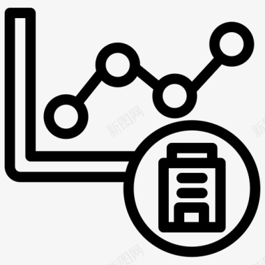 分析建筑图表图标图标