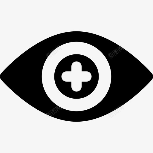 仿生隐形眼镜虚拟现实6填充图标svg_新图网 https://ixintu.com 仿生隐形眼镜 填充 虚拟现实6