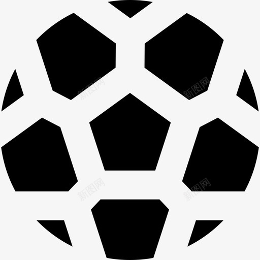 足球运动元素汇编填充图标svg_新图网 https://ixintu.com 填充 足球 运动元素汇编