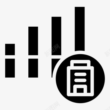 分析建筑图表图标图标