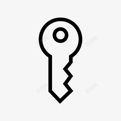 钥匙入口酒店图标svg_新图网 https://ixintu.com 入口 安全 密码 开放 酒店 钥匙 限制