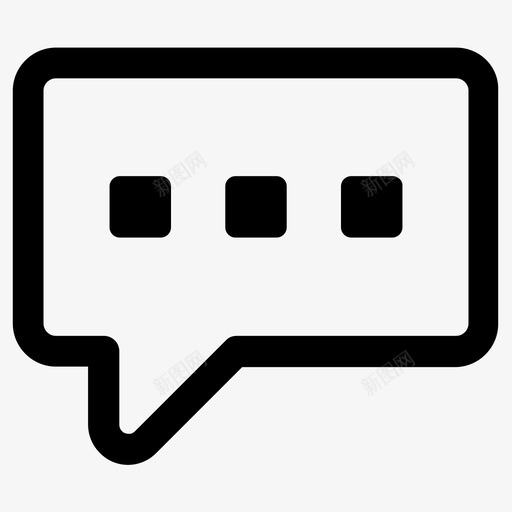 交谈文字聊天图标svg_新图网 https://ixintu.com 交谈 信息聊天评论泡泡式讲话交谈交谈 文字 聊天 评论