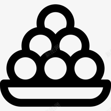 拉杜印度教收藏直系图标图标
