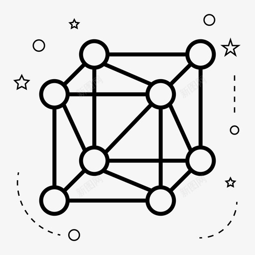 分子dna科学图标svg_新图网 https://ixintu.com dna 分子 学校 科学