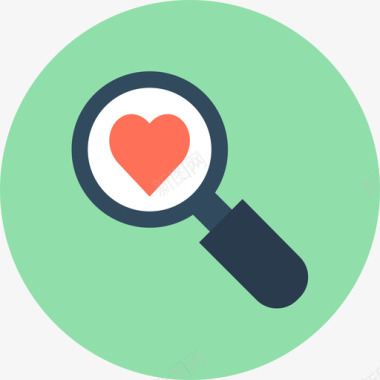 搜索爱情和浪漫2循环图标图标