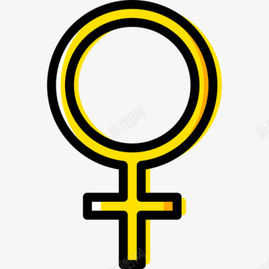女科学9黄色图标图标