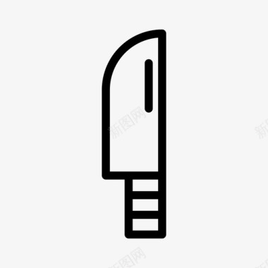 刀厨师切割图标图标