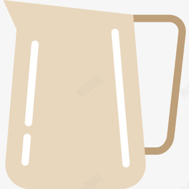 罐子咖啡店2扁平图标图标